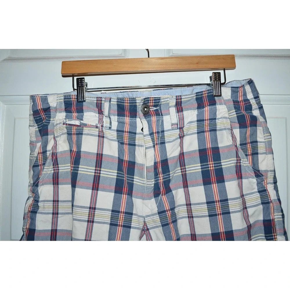 American Eagle Outfitters Shorts Men 34 Classic Plaid Preppy beachy country club